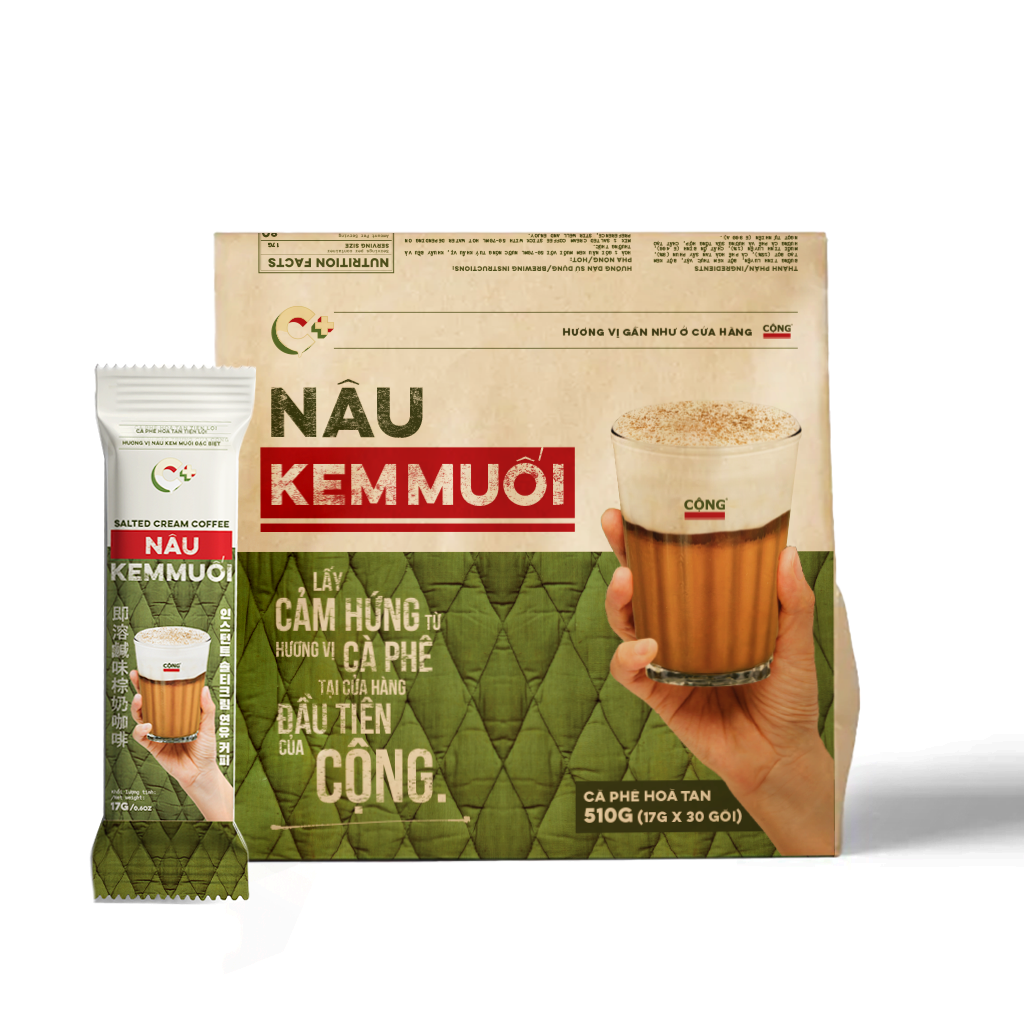  Nâu kem muối 
