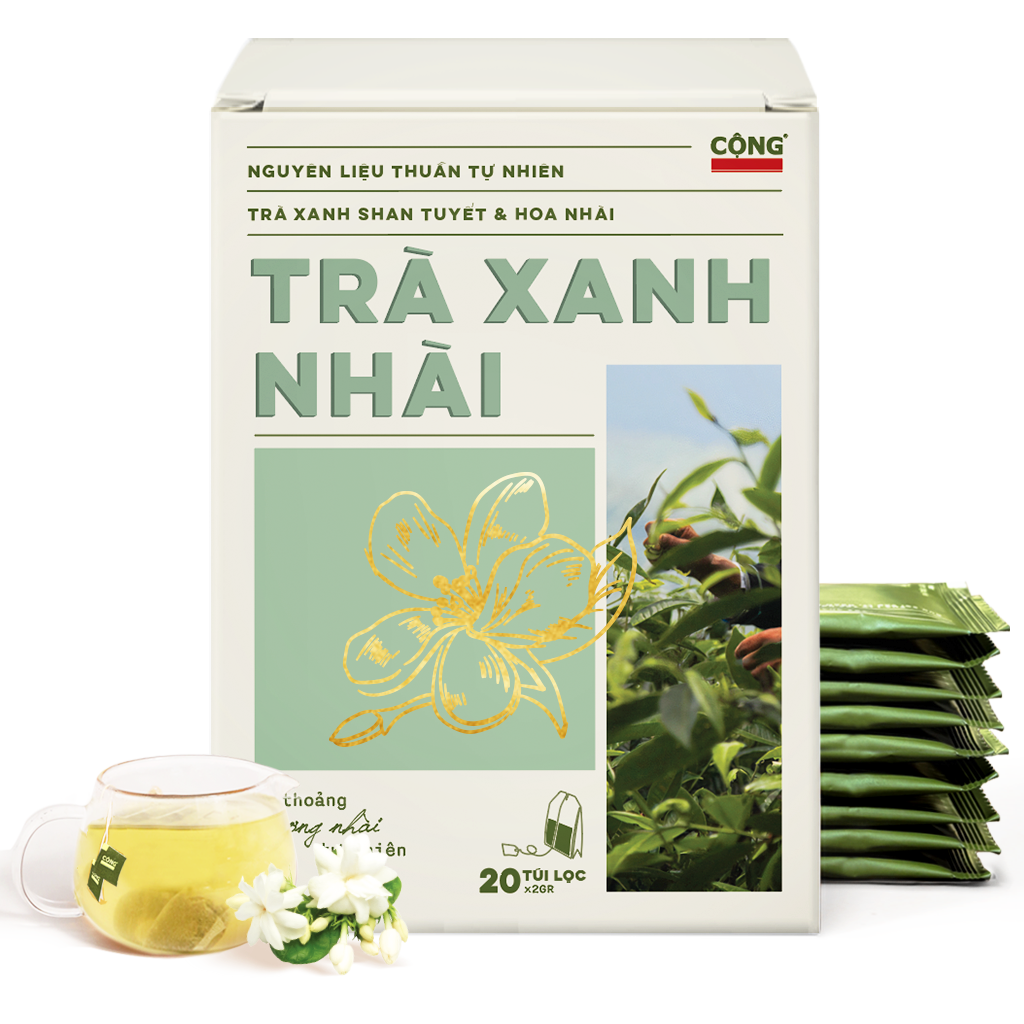  Trà xanh Nhài 