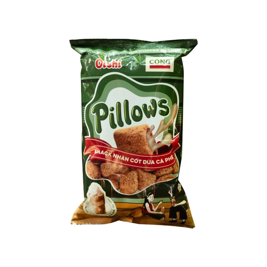  Snack nhân cốt dừa cà phê 