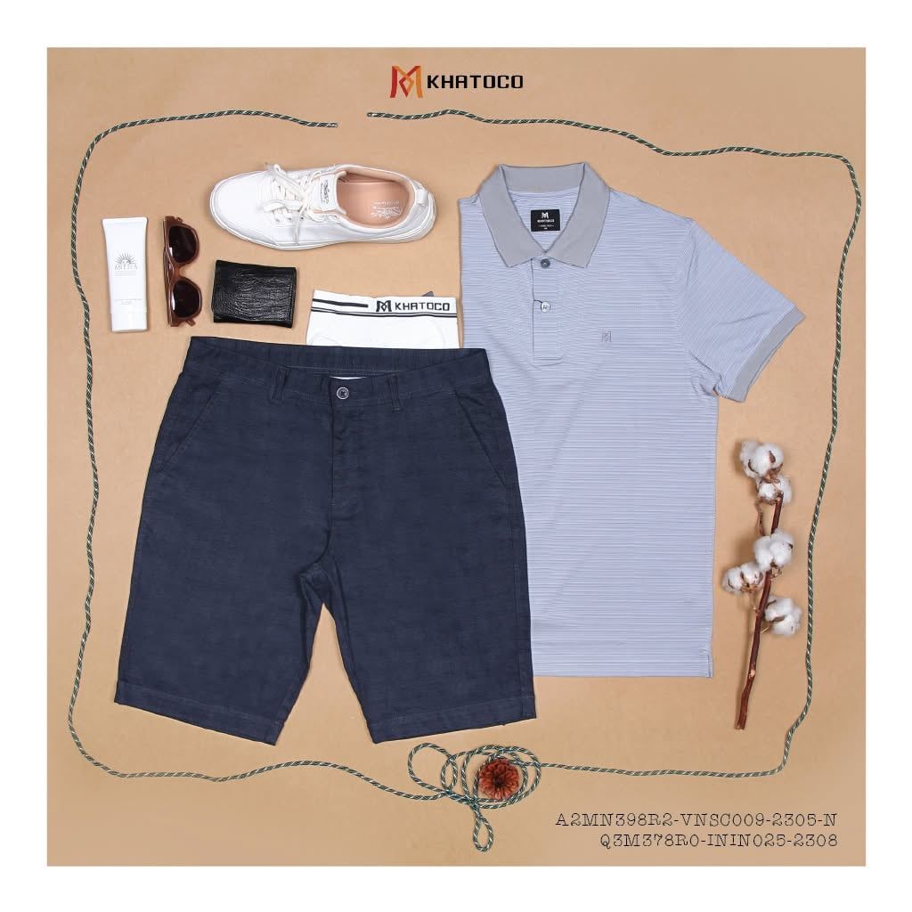  Quần short kaki Khatoco sale 250k 