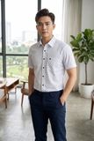  Áo sơ mi tay ngắn Việt tiến (M-XL) 