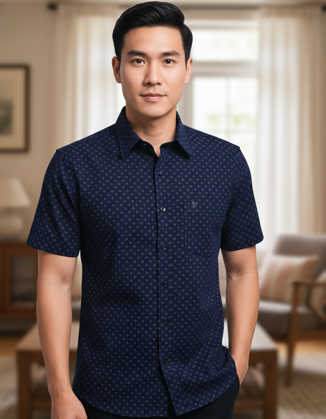  Áo sơ mi tay ngắn Việt Tiến (37-44) 