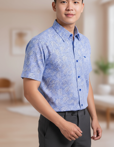  Áo sơ mi tay ngắn Việt Tiến (S-XL) 