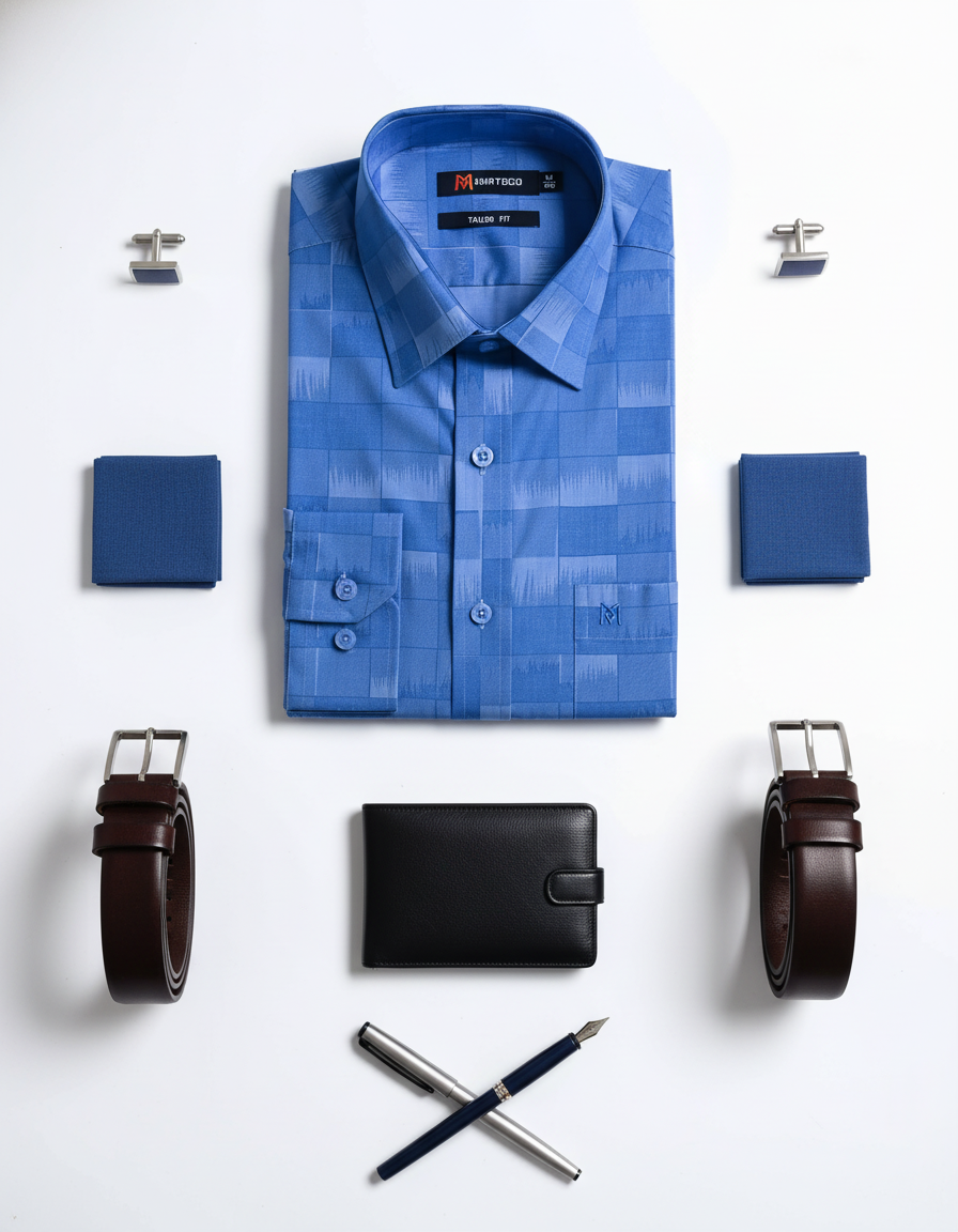  Áo sơ mi nam tay dài Khatoco(M-2XL) 