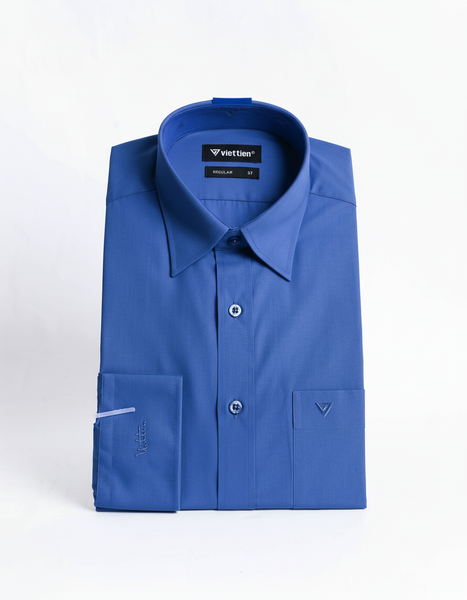  Áo tay dài Việt Tiến màu Petrol 