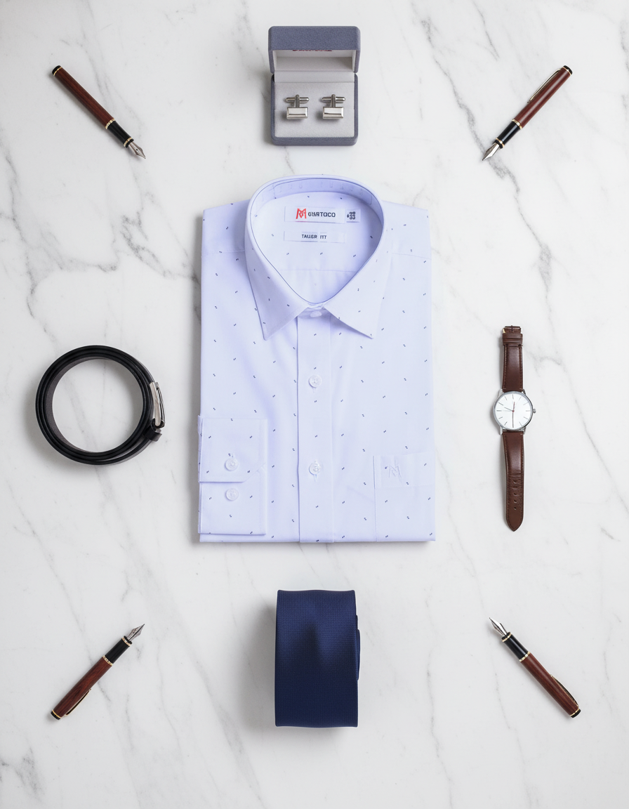  Áo sơ mi tay dài Khatoco  (S-2XL) 