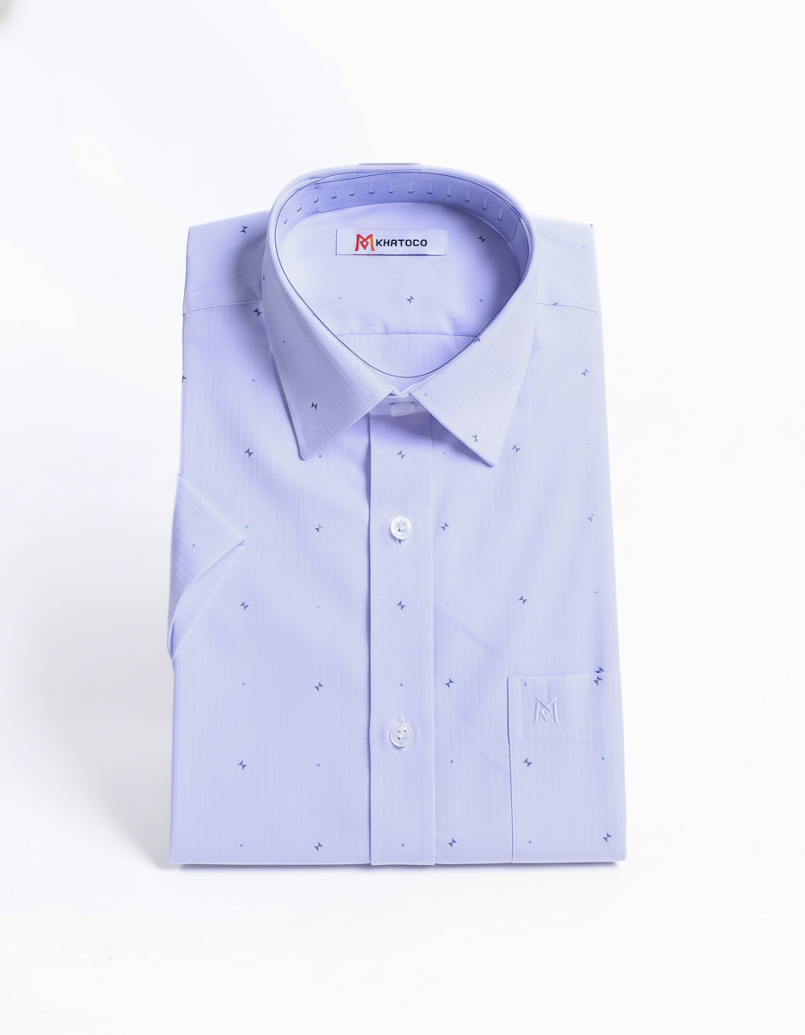  Áo sơ mi tay ngắn Khatoco (S-2XL) 