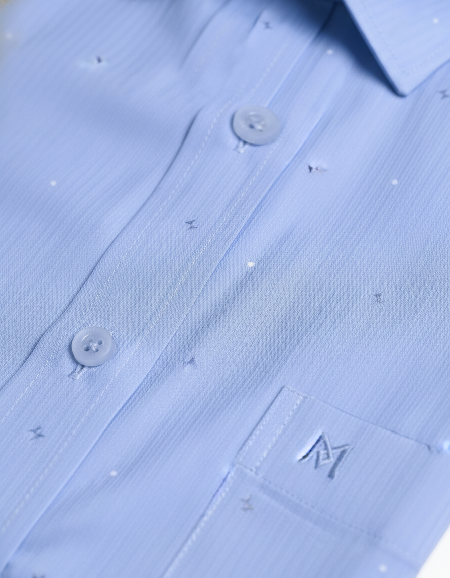  Áo sơ mi tay ngắn Khatoco (size S-2XL) 