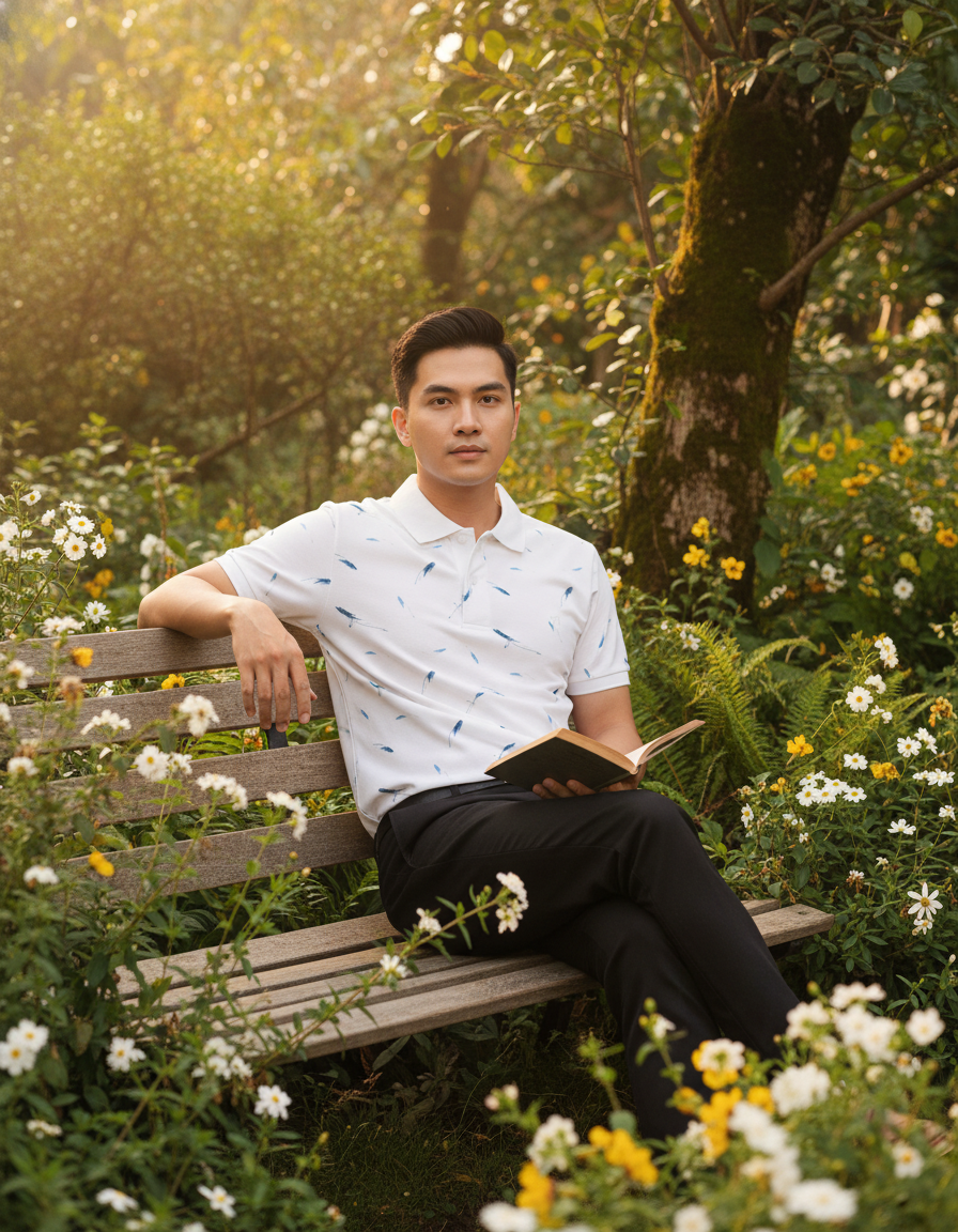  Áo thun nam Polo Khatoco (L-3XL) 