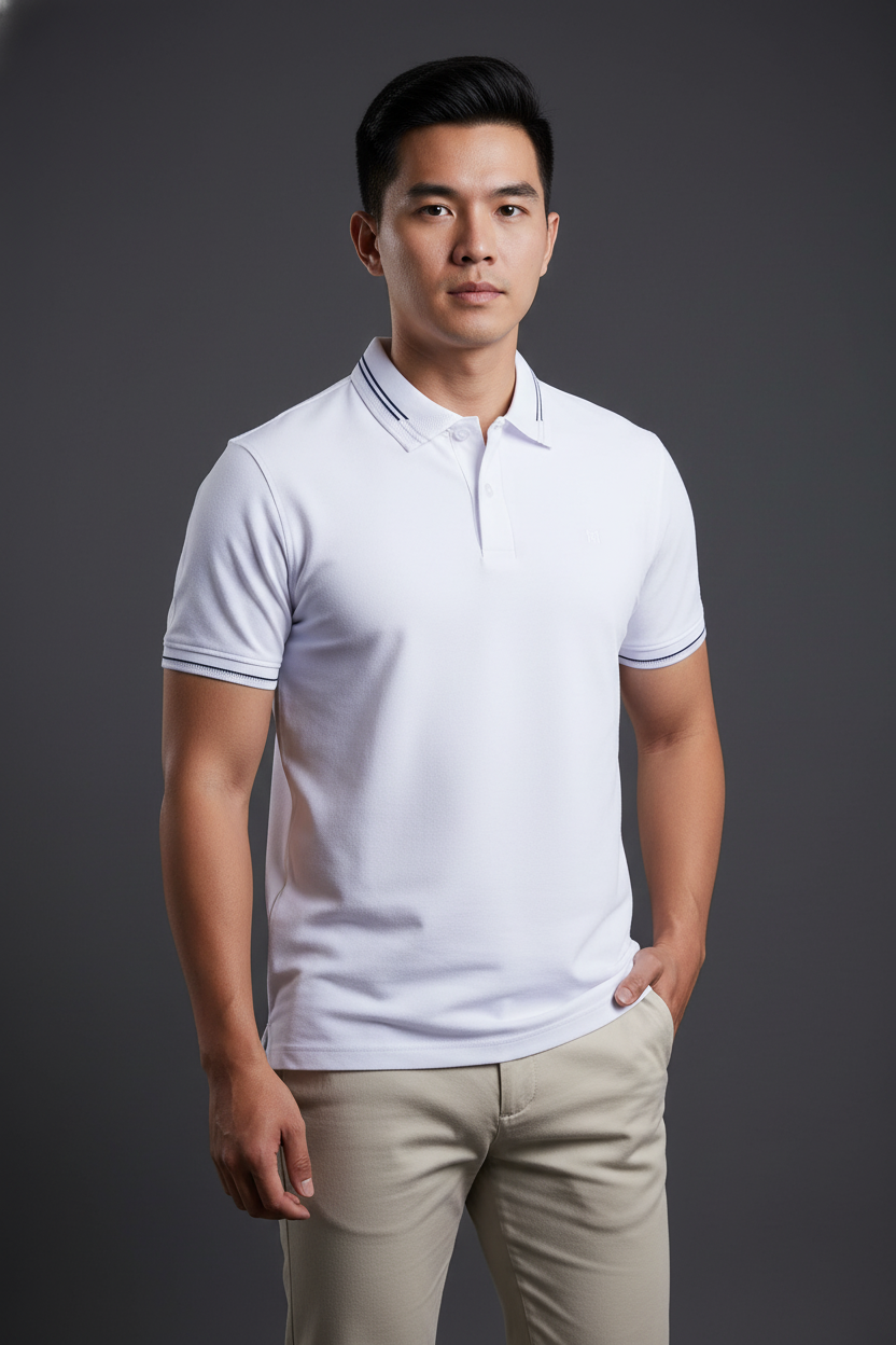  Áo thun polo nam Khatoco(L-3XL) 