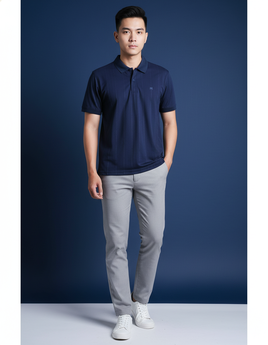  Áo thun nam Polo Khatoco(3XL) 