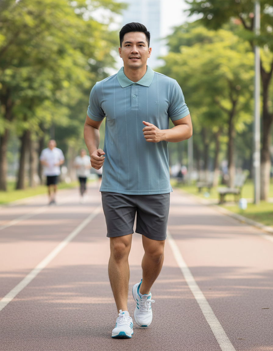  Áo thun nam Polo Khatoco(3XL) 