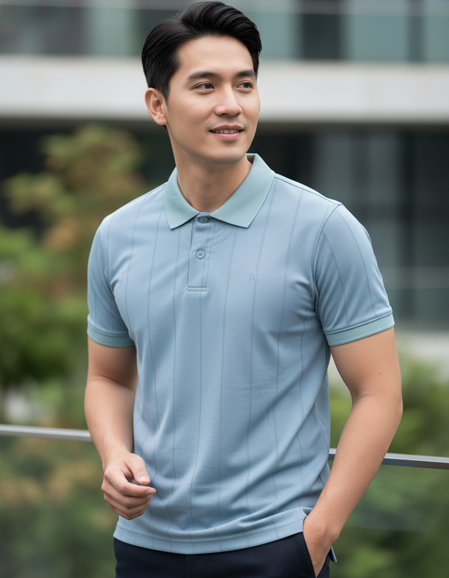  Áo thun nam Polo Khatoco(3XL) 