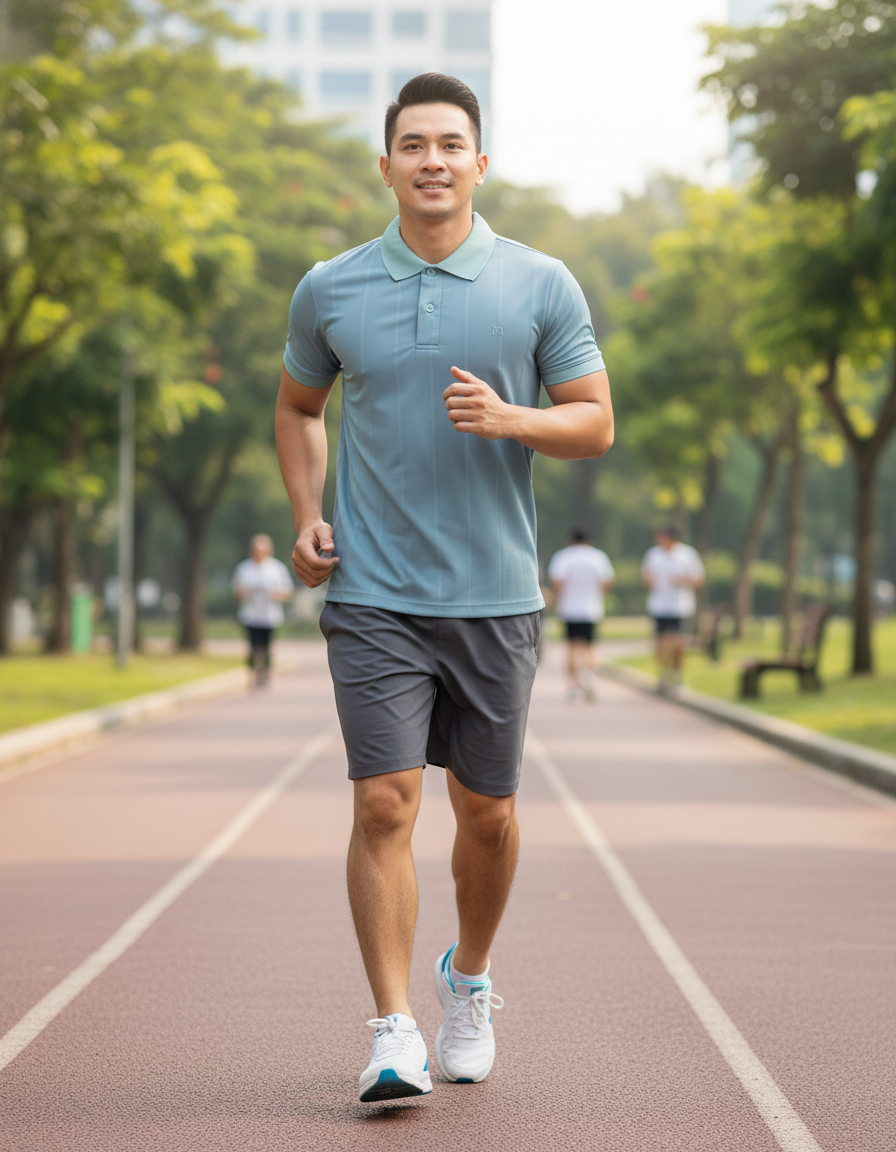  Áo thun nam Polo Khatoco(3XL) 