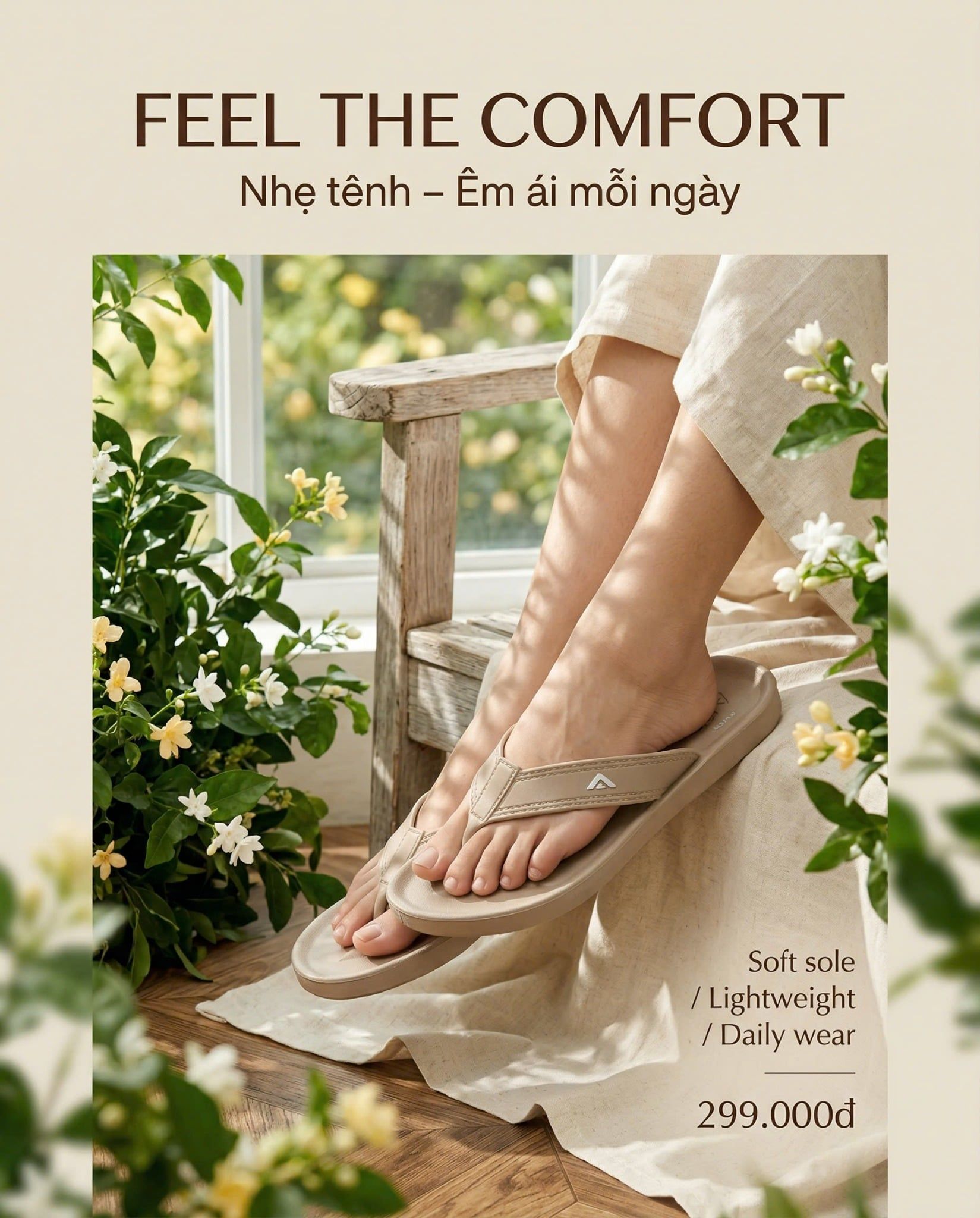  Dép quai kẹp nữ (4-7) 