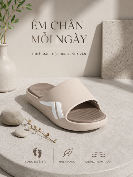  Dép nhựa quai ngang nam (39-43) 