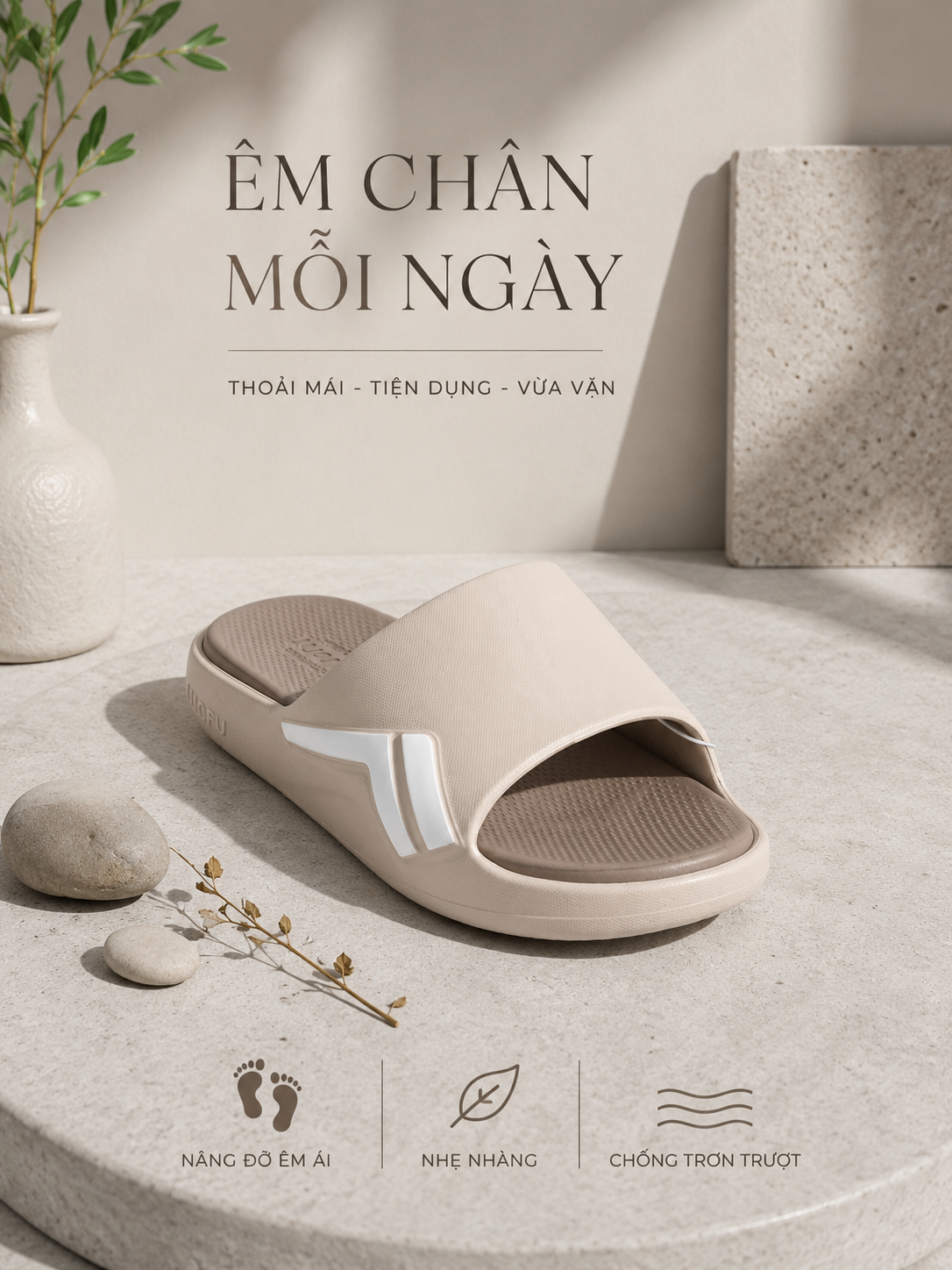  Dép nhựa quai ngang nam (39-43) 