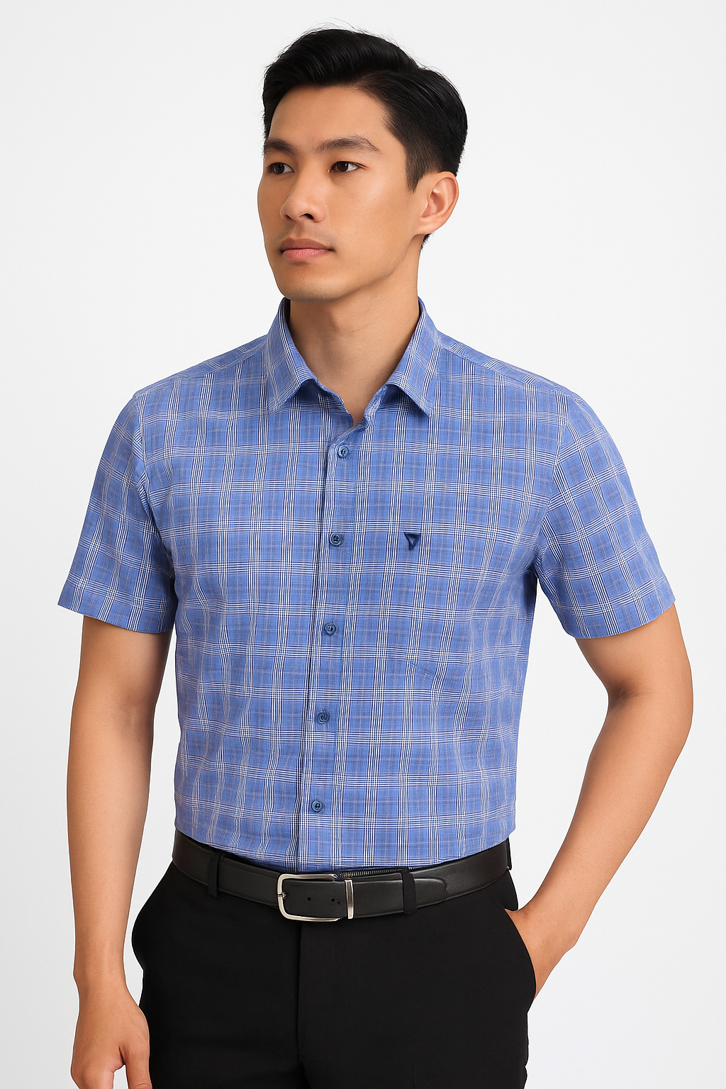  Áo sơ mi Việt Tiến tay ngắn (37-43) 