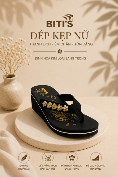  Dép quai kẹp Biti's nữ (35-40) 