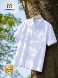  Áo sơ mi tay ngắn Khatoco (M-3XL) 