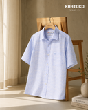  Áo sơ mi tay ngắn Khatoco (M-2XL) 