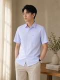  Áo sơ mi tay ngắn Khatoco (M-2XL) 
