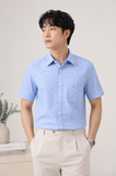  Áo sơ mi tay ngắn Khatoco (M-3XL) 