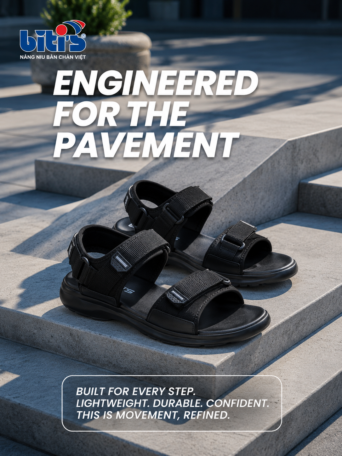  Sandal Biti's nam (39-44) 