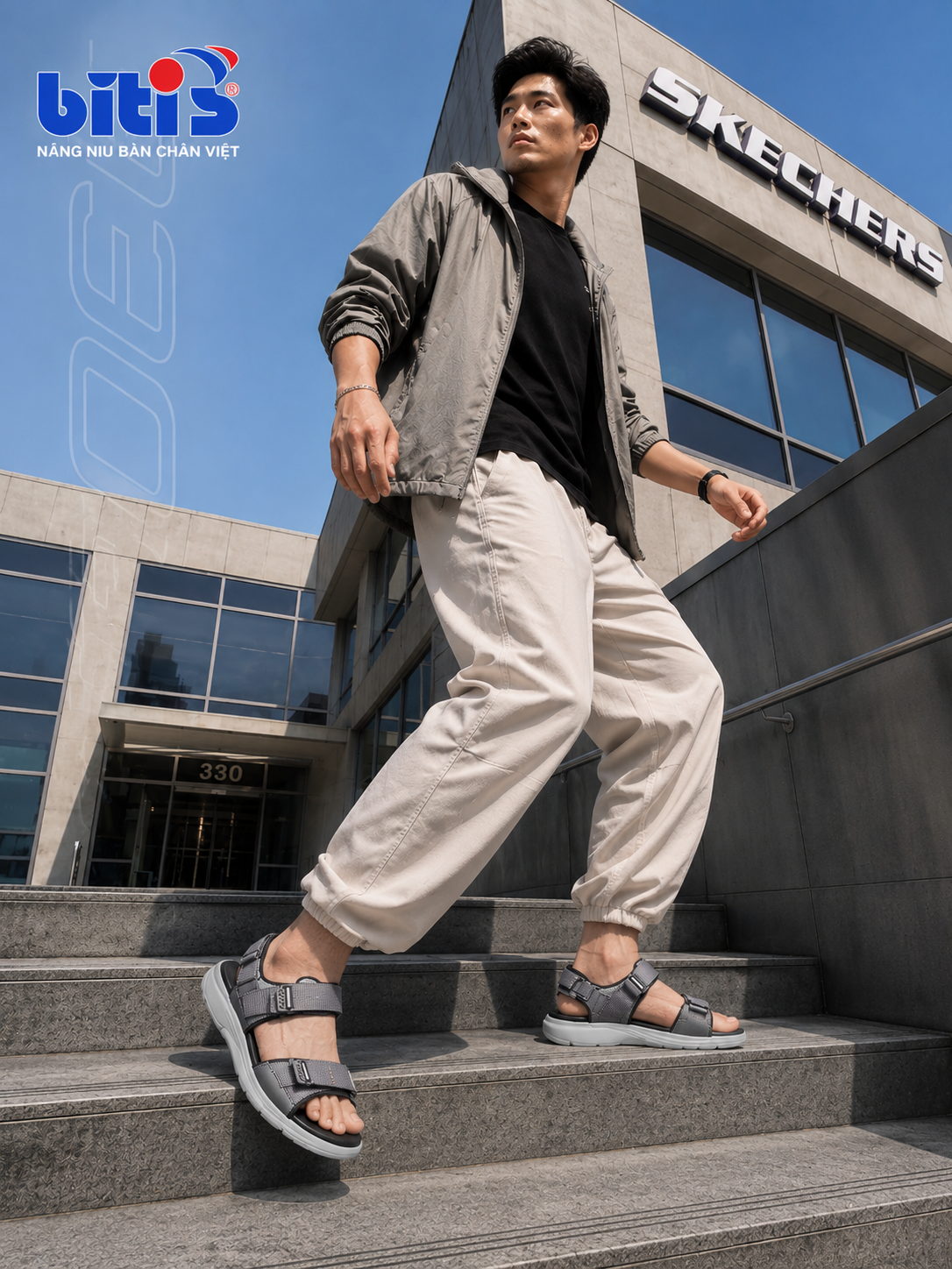 Sandal Biti's nam (39-44)) 