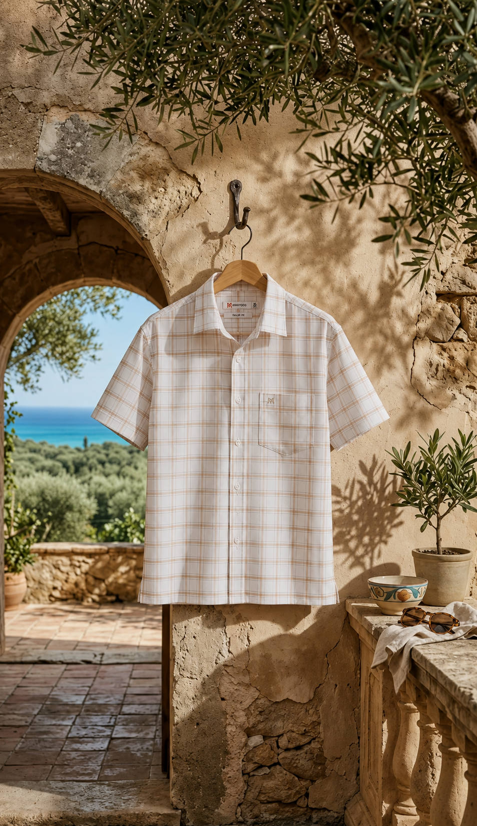 Áo sơ mi Khatoco tay ngắn (M-3XL) 