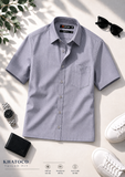  Áo sơ mi Khatoco tay ngắn (L,XL) 