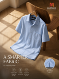  Áo sơ mi Khatoco tay ngắn (M-3XL) 