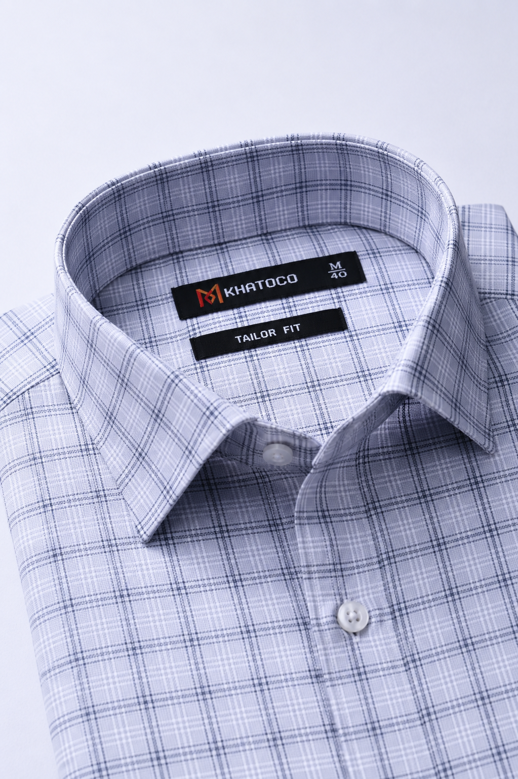  Áo sơ mi Khatoco tay dài (M-3XL) 