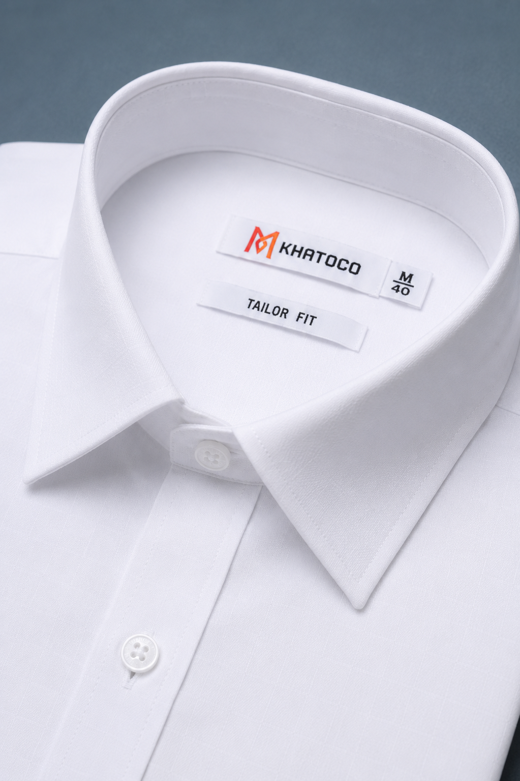  Áo sơ mi Khatoco tay dài (M-3XL) 