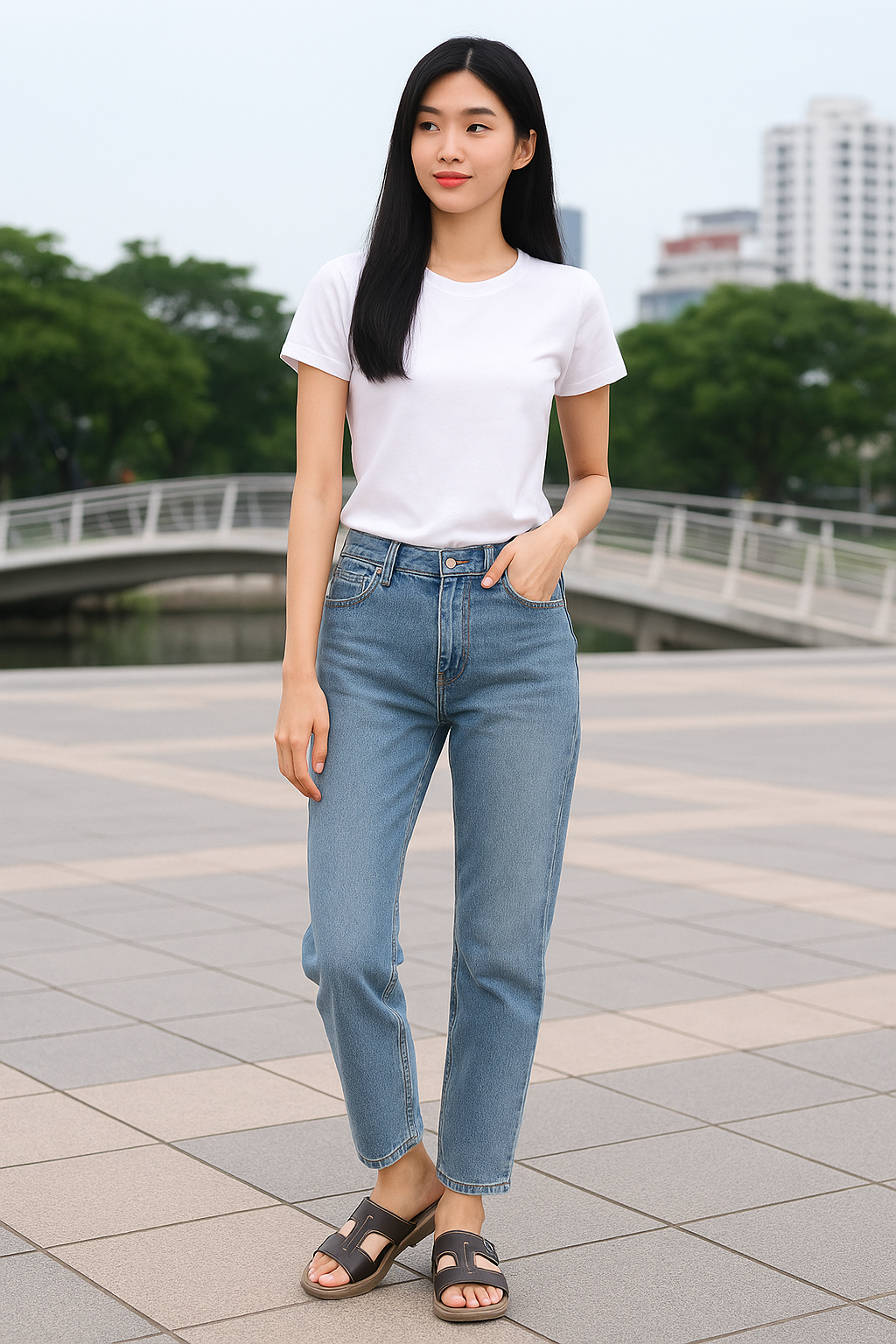  Dép quai ngang Thái Lan nữ 