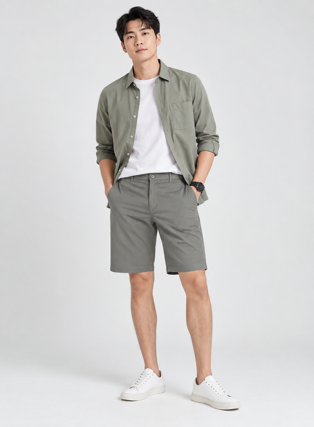  Quần short kaki Khatoco sale 250k 