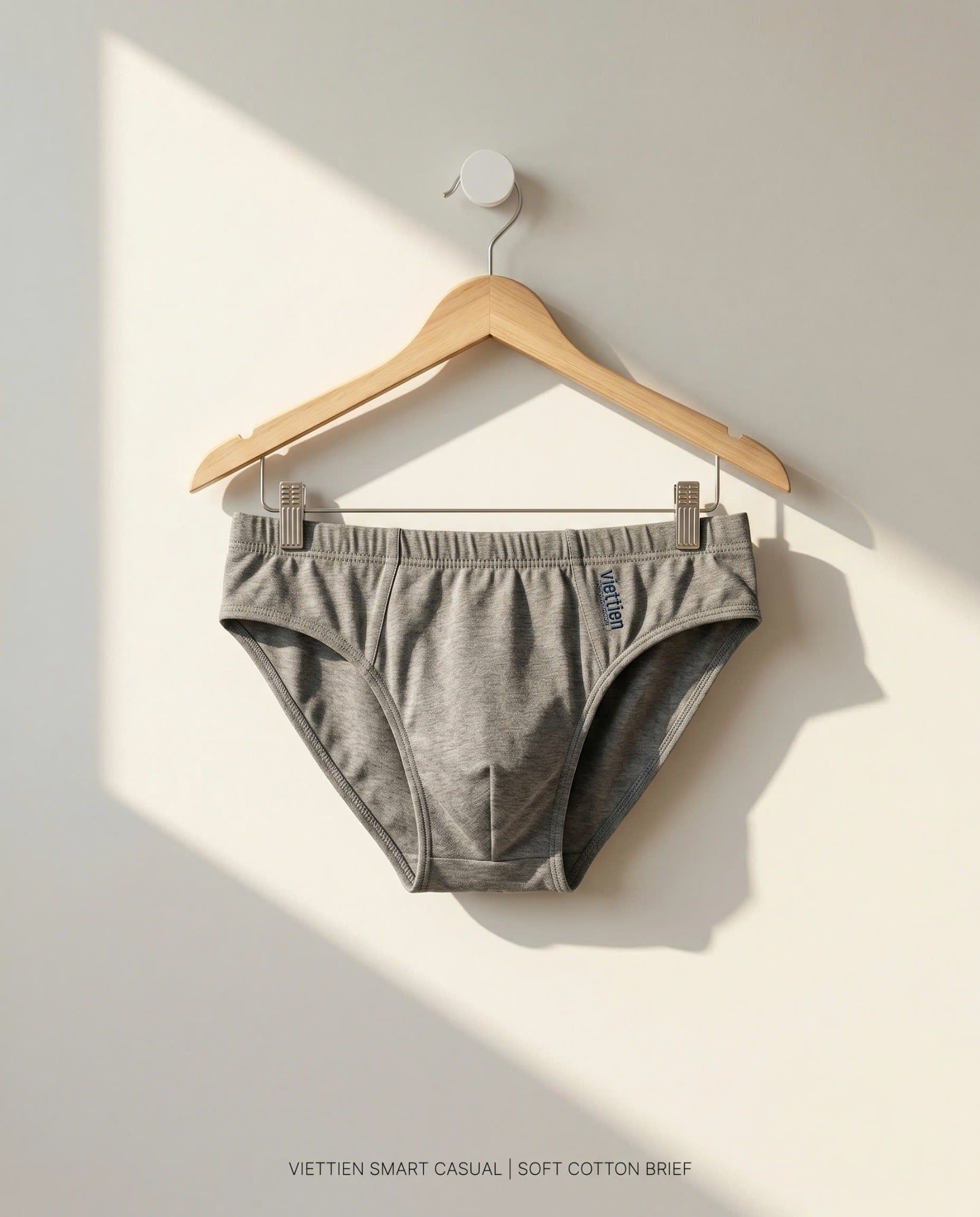 Quần lót Việt Tiến D.GREY MELANGE 