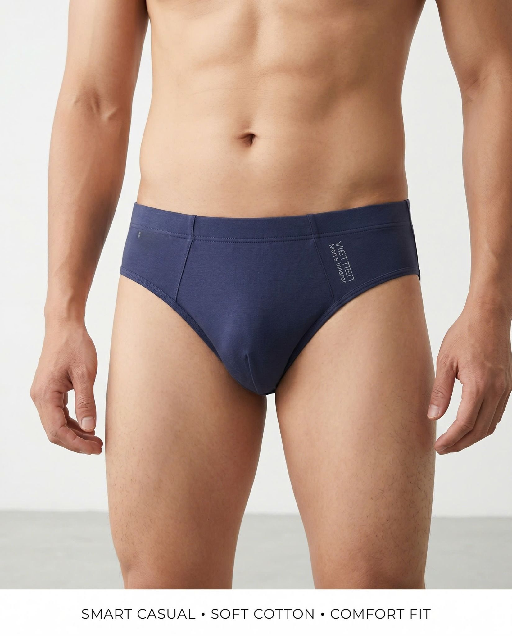  Quần lót Việt Tiến D.GREY (M-2XL) 
