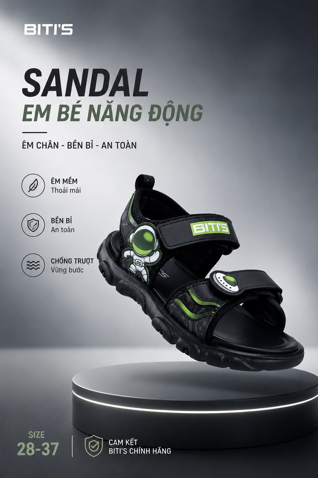  Sandal Biti's bé trai (28-37) 