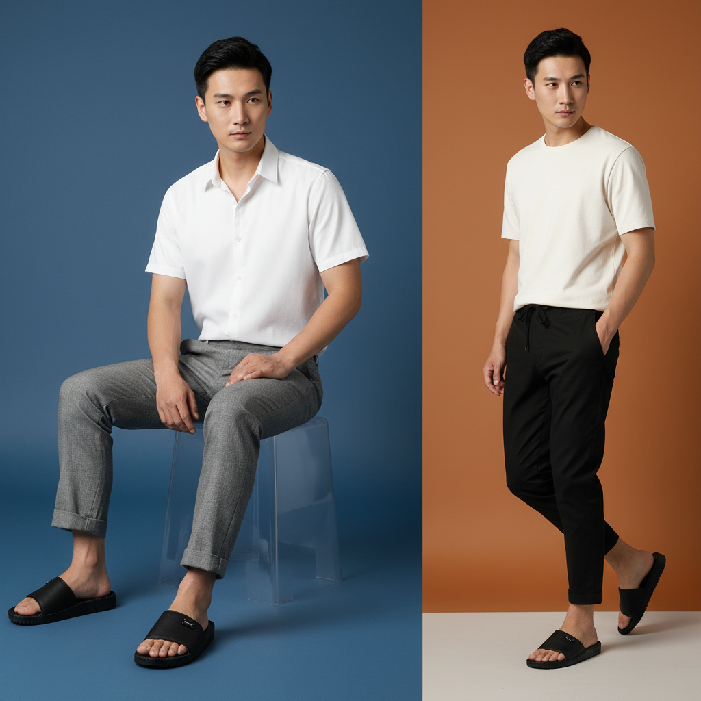  Dép quai ngang nam (38-43) 