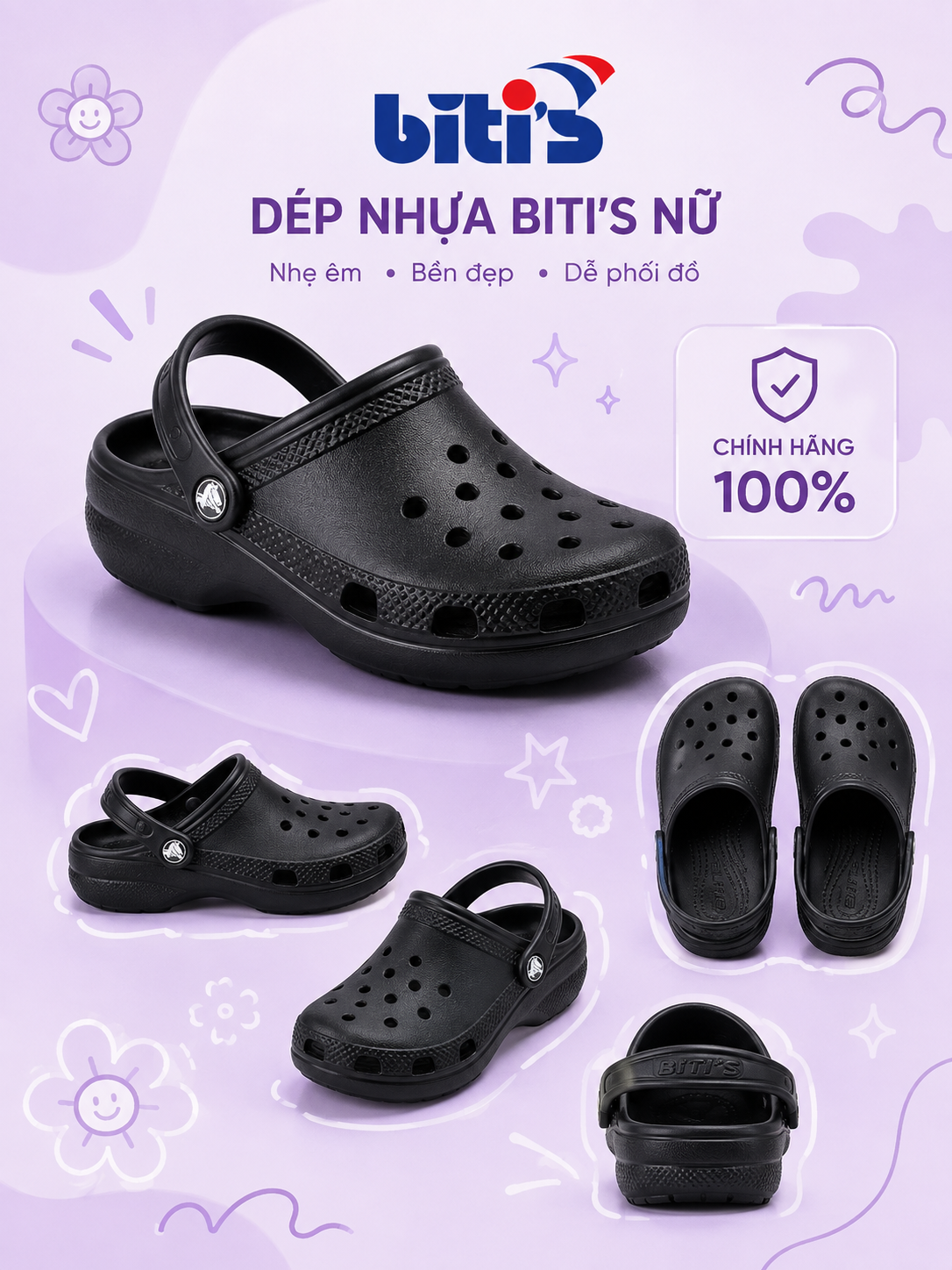  Dép Biti's bít đầu (35-40) 