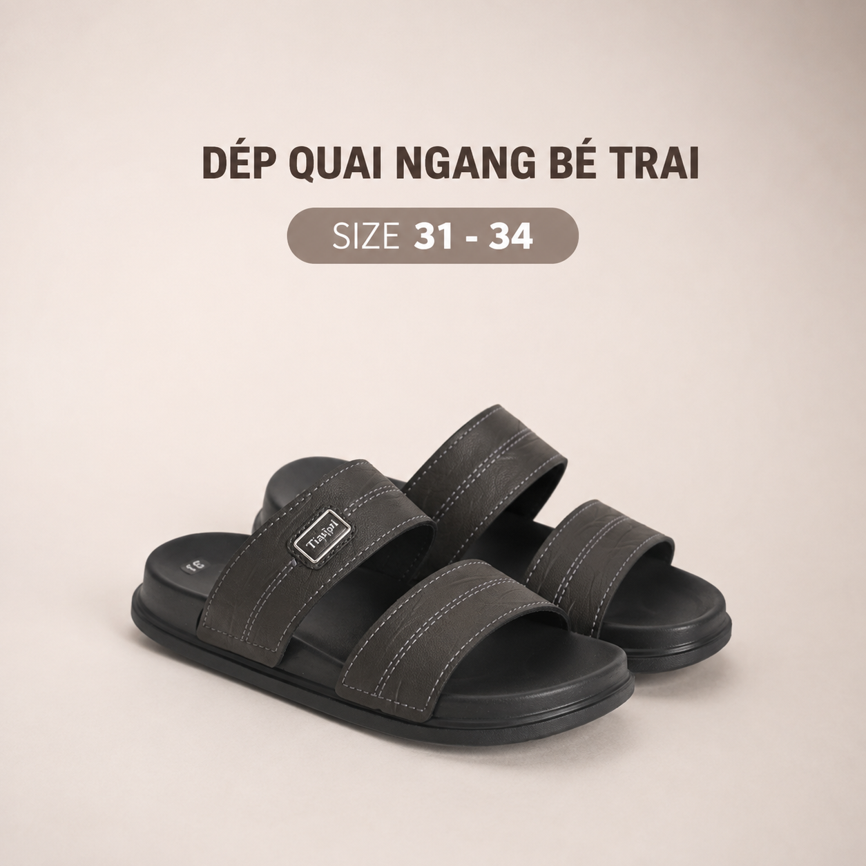  Dép quai ngang trẻ em (31- 34) 