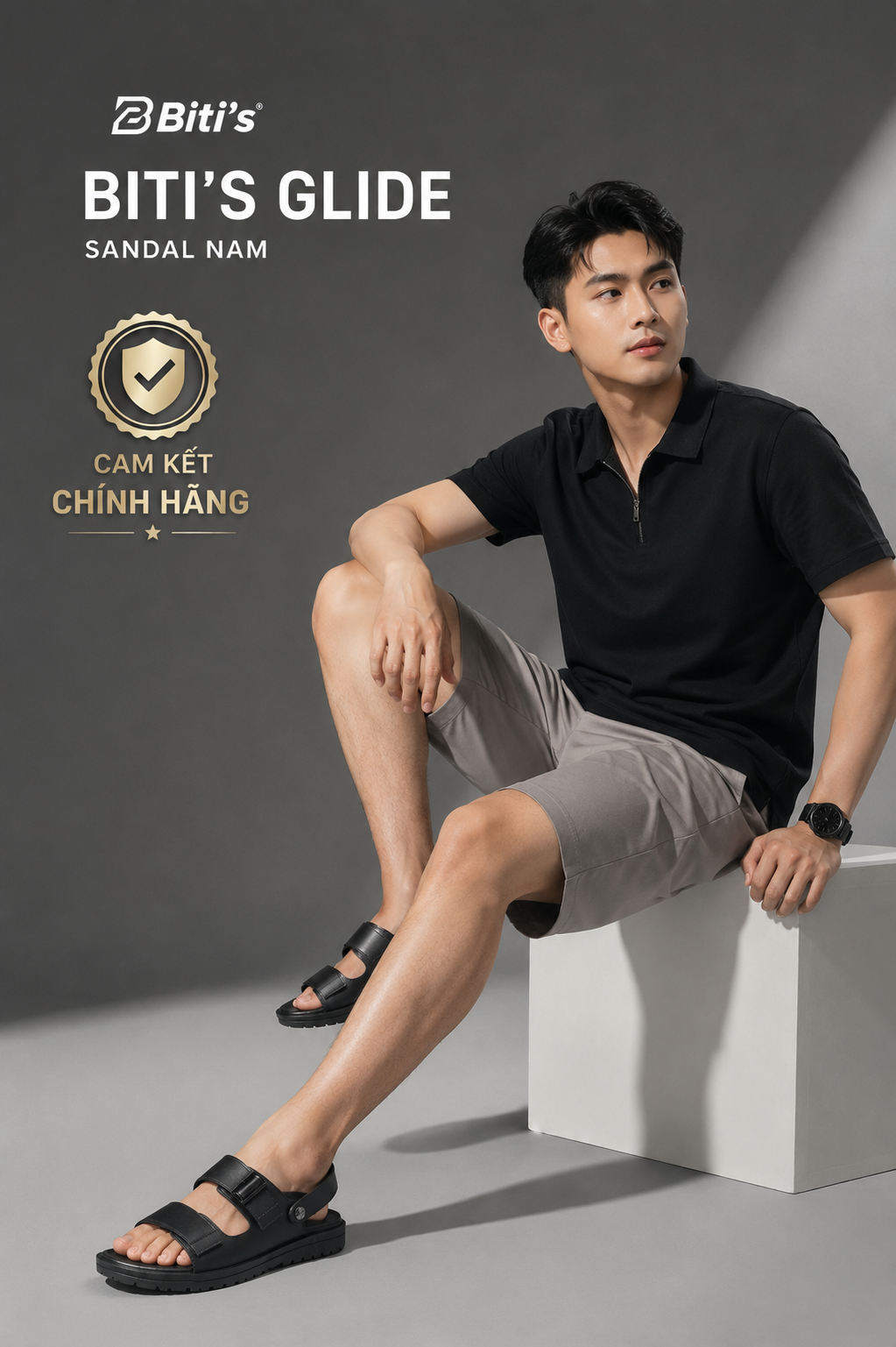  Sandal Biti's nam (39-44) 