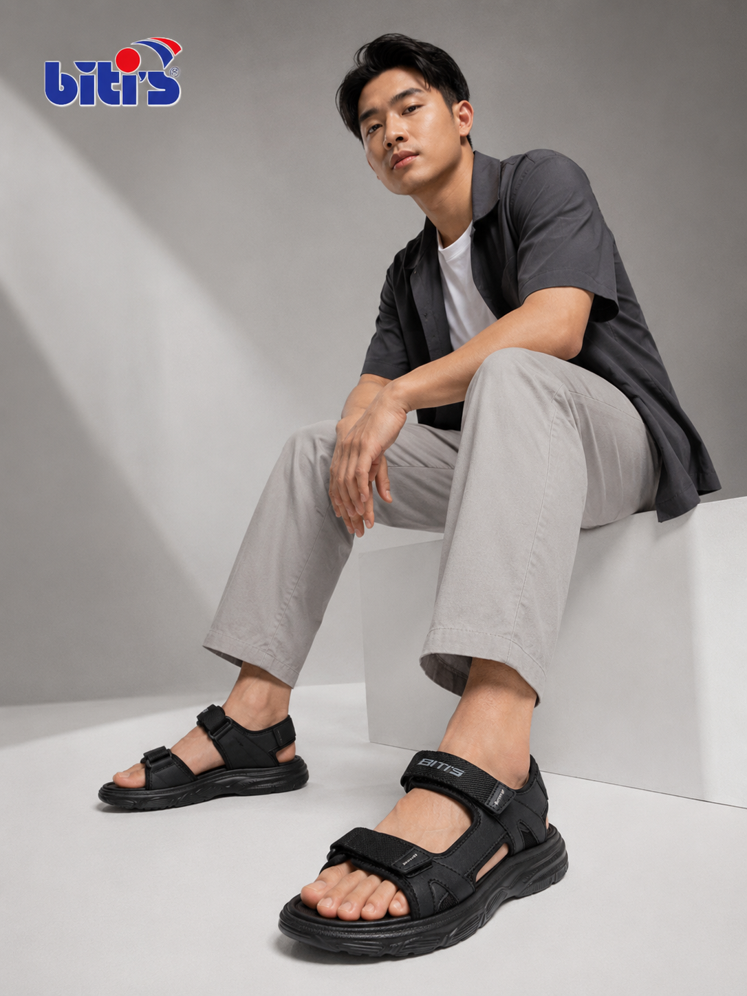  Sandal Biti's nam (39-44) 