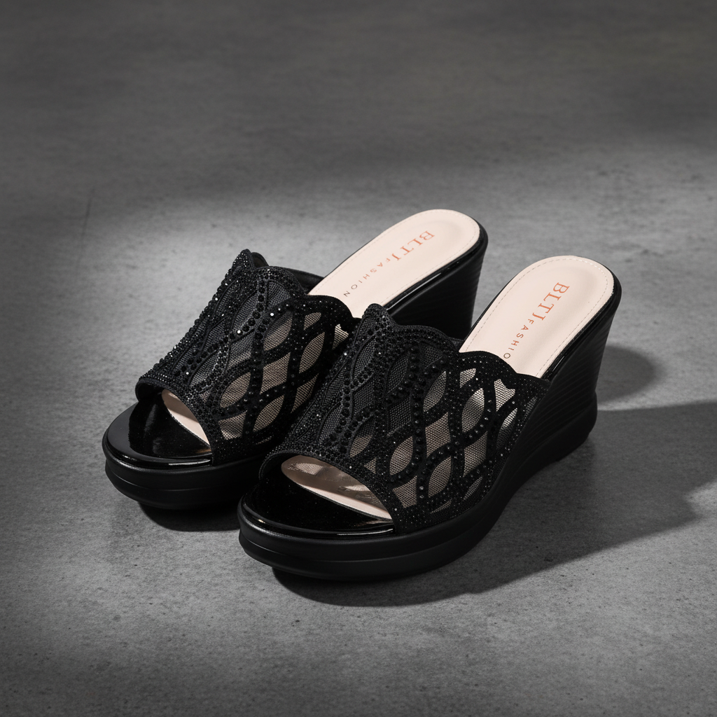  Dép cao gót nữ Hong Kong nữ (36-39) 