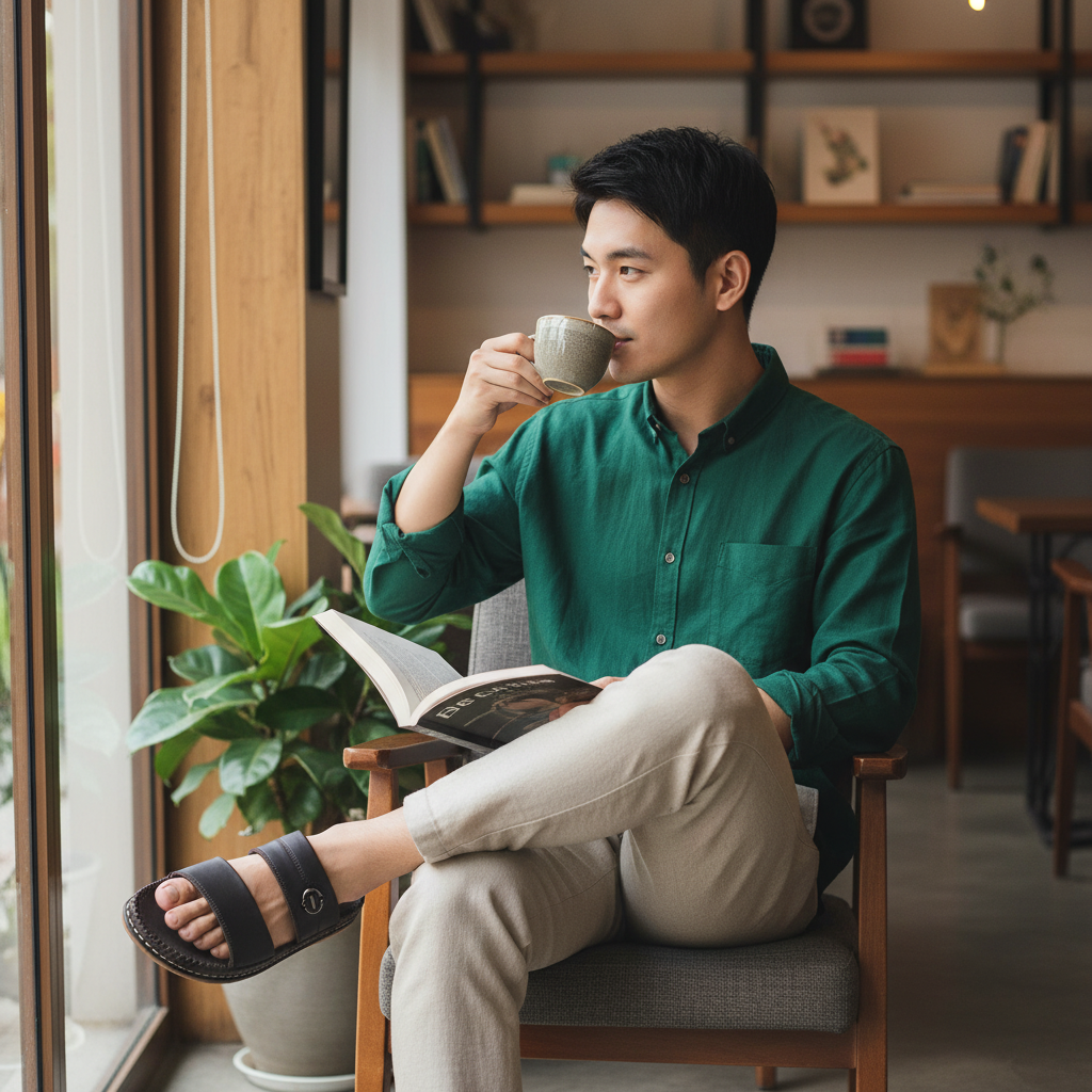  Dép quai ngang nam (size 41-45) 