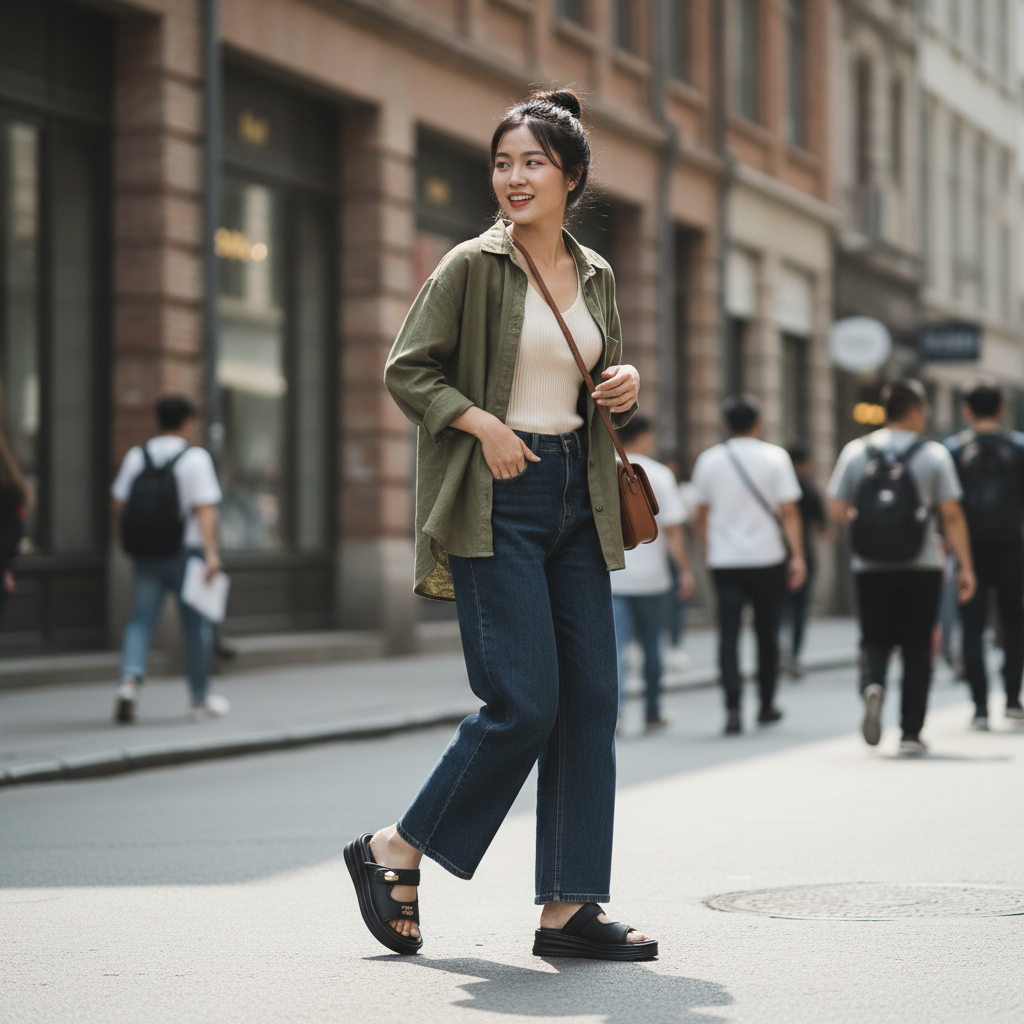  Dép quai ngang nữ ( 35 - 39 ) 