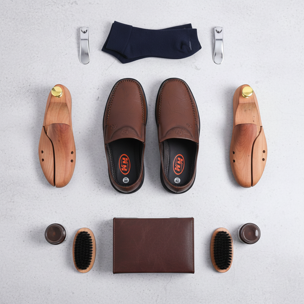  Dép Sampo nam da mềm (45-47) 