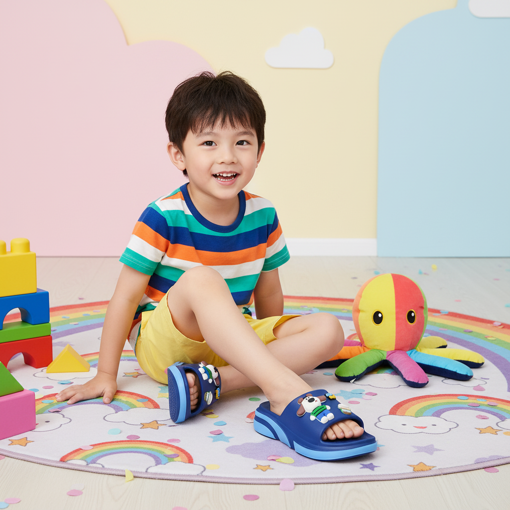  Dép nhựa trẻ em (24-35) 