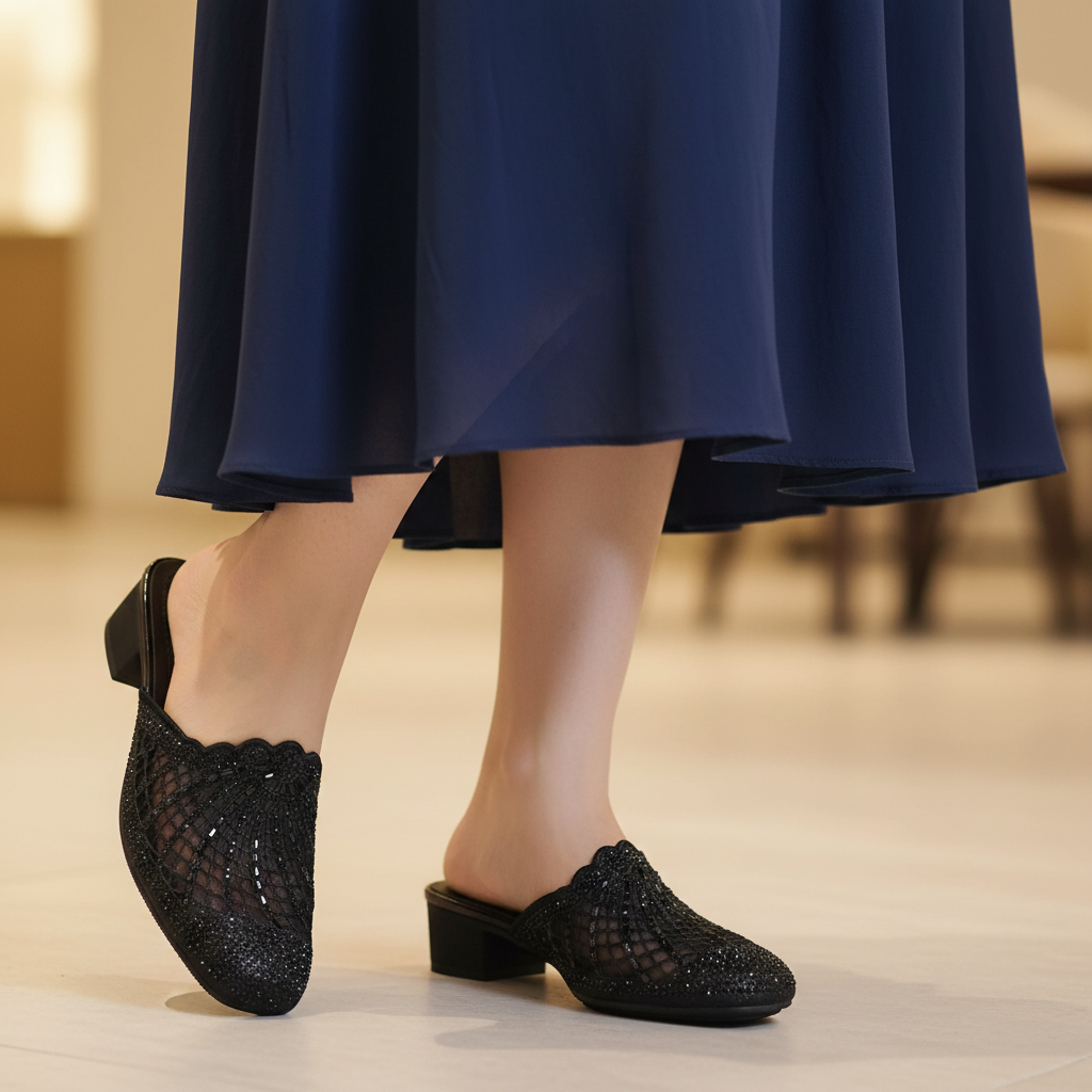  Dép bít đầu Hong Kong nữ 